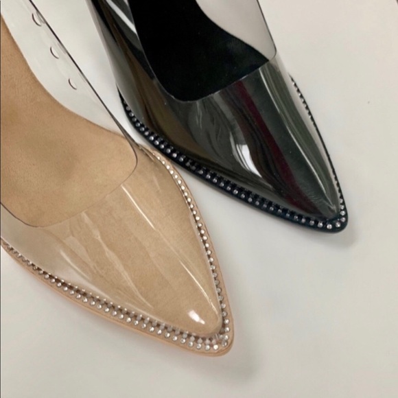 💃🏻LAST ONE!! Fashion transparent Nude Heels 👠 - Picture 3 of 6